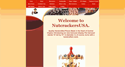 Desktop Screenshot of nutcrackersusa.com